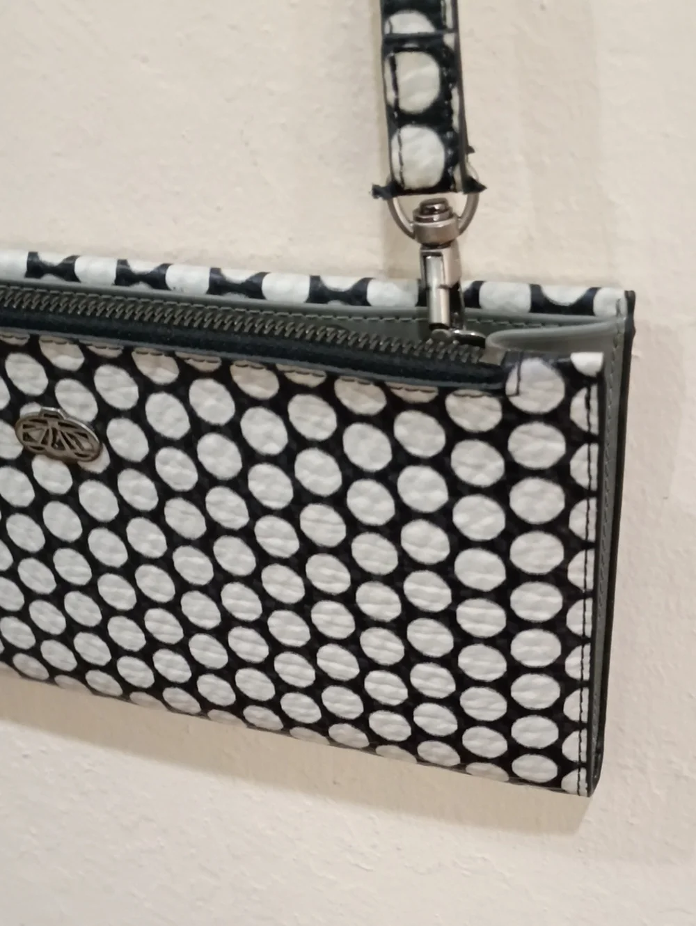 Decke X Hyundai Black and White Wallet Clutch - NWOT